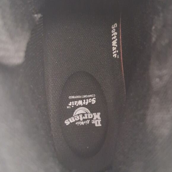 Dr. Marten Sheridan 8 Eye Combat Boot Black Matte Women's Size 11 - Picture 9 of 12